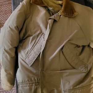 Vintage llbean goose down coat